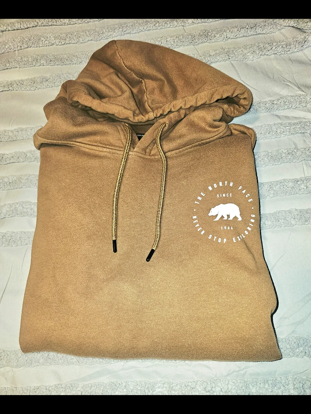 The North Face Men's Brown Pullover Hoodie